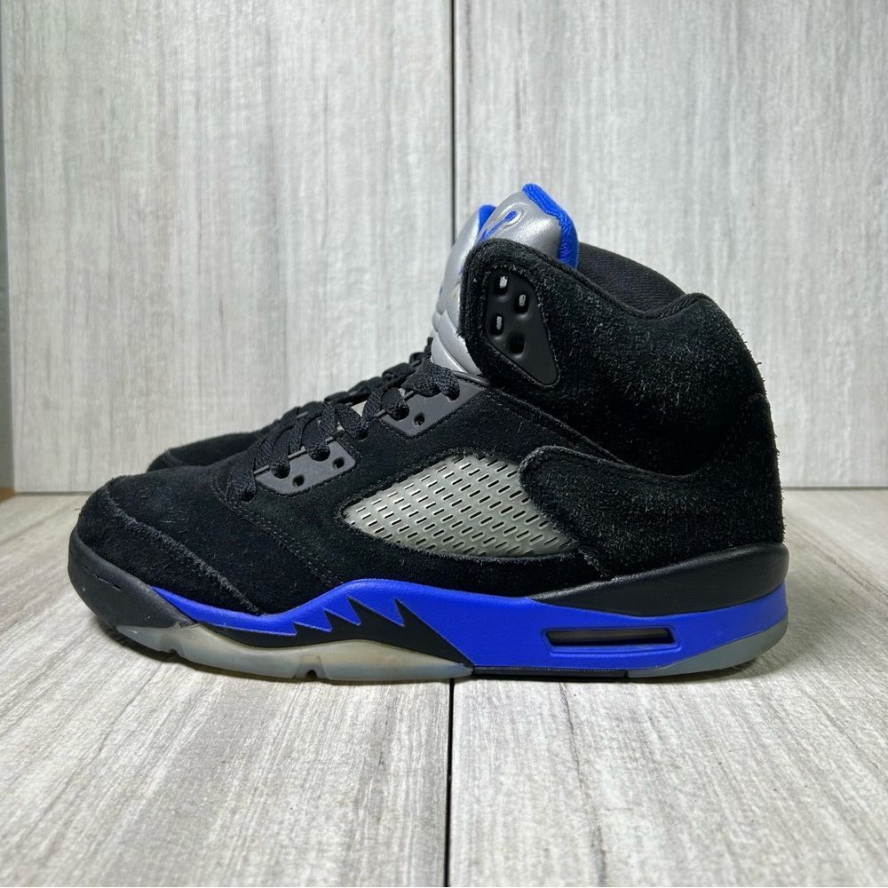 Air Jordan 5 Retro Mid Racer Blue Sneaker ct4838-004 Mens Size 8.5 Women’s 10